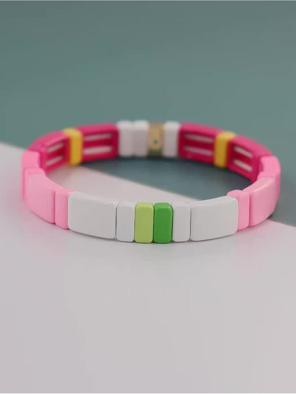 Roxanne Assoulin - Rainbow Brite Bit X Bit Colorful Stretch Bracelet
